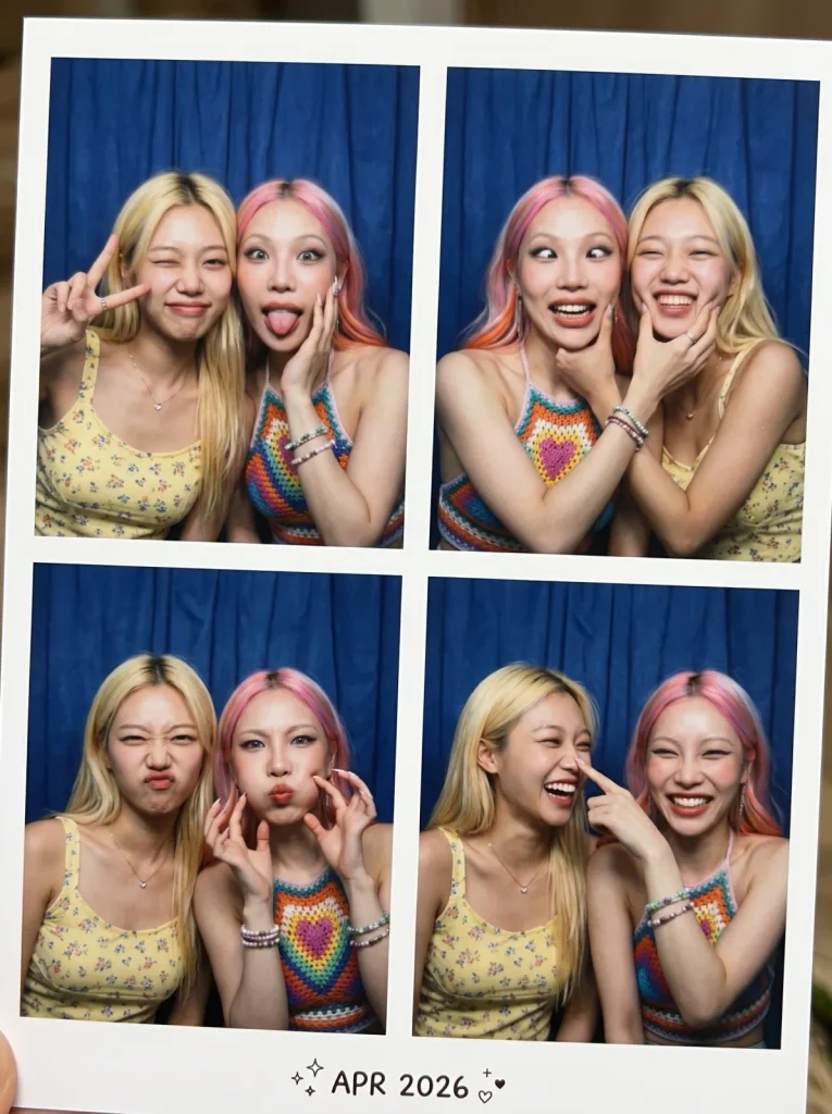Ivy and Iris in April